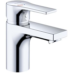 Kludi Zenta SL basin mixer 483890565WR4 without waste fitting, cold water middle position, lower edge spout height 75mm, chrome
