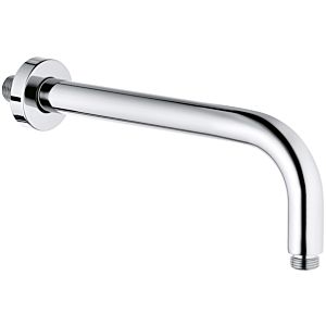 Kludi A shower arm 6651305-00 projection 250 mm, chrome, DN 15, with sliding rosette 55mm