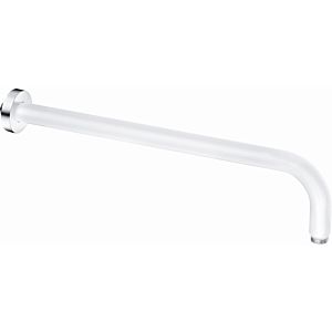 Kludi A shower arm 6651491-00 projection 400 mm, white / chrome, DN 15, with sliding rosette 55mm