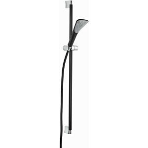 Kludi Fizz shower set 6764087-00 with wall bar 900mm, matt black