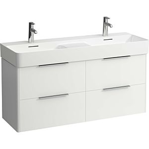 Laufen Base für VAL H4025341102611 118x53x39cm, with 4 drawers, glossy white