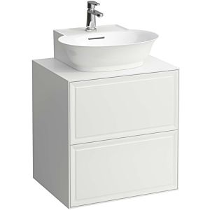 LAUFEN The new classic drawer unit / sideboard H4060040851701 57.5x60x45.5cm, 2 drawers, for Cloakroom basin , matt white