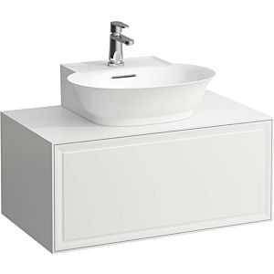 LAUFEN The new classic drawer unit / sideboard H4060130856311 77.5x34.5x45.5cm, 2000 drawer, for Cloakroom basin , glossy white