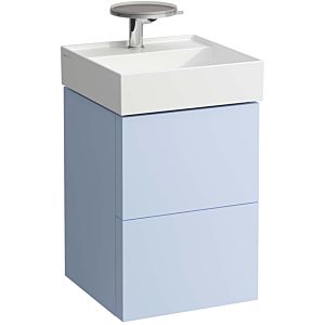 LAUFEN Kartell H4075080336451 44x60x45cm, 2 drawers, gray-blue
