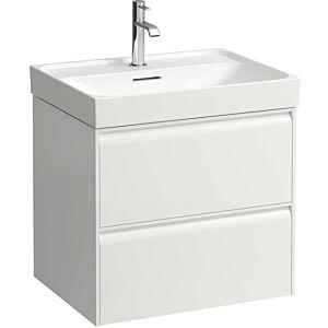 Laufen Meda vanity unit H4215720112601 58.4x51.5x44.8cm, 2 drawers, matt white