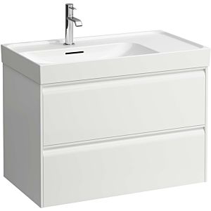 Laufen Meda vanity unit H4216020112601 78.4x51.5x44.8cm, 2 drawers, matt white