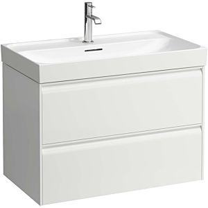 Laufen Meda vanity unit H4216120112601 78.4x51.5x44.8cm, 2 drawers, matt white