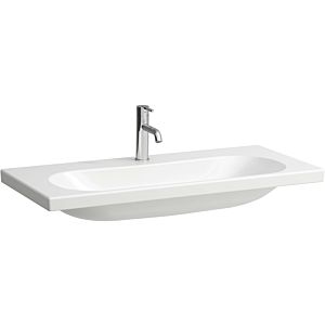 Laufen Lua washbasin H8100890001561 100x46cm, built under, white, without overflow, with 2000 tap hole