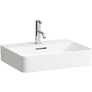 LAUFEN Val washbasin H8102827571041 under, with overflow, with 2000 tap hole, matt white