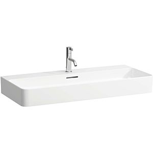 LAUFEN VAL countertop washbasin 8162874001041, LCC, 95x42cm, with tap hole and overflow, sapphire ceramic