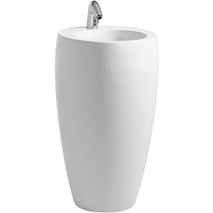 LAUFEN Alessi One washbasin 8119724001041 52x53cm, free-standing, white clean coat, 2000 tap hole