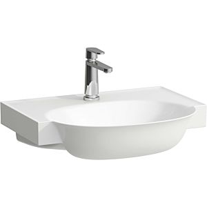 LAUFEN The new classic washbasin H8138530001581 under, without overflow, with 3 tap holes, white