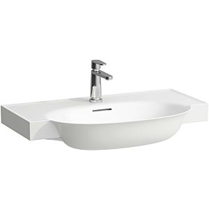 LAUFEN The new classic washbasin H8138554001081 under, with overflow, with 3 tap holes, LCC