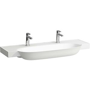 LAUFEN The new classic H8138580001151 under, without overflow, with 2 tap holes, white