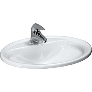 LAUFEN Pro B vasque à encastrer 8139510001041 56x44 cm, installation par le haut, blanc , trou pour robinet 2000