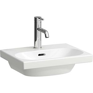 Laufen Lua Cloakroom basin H8150810001041 45x35cm, built under, white, with overflow, with 2000 tap hole