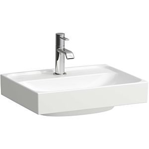 Laufen Meda Aufsatz-Handwaschbecken H8161110001111 45x35cm, ohne Überlauf, 1 Hahnloch pro Becken, weiß