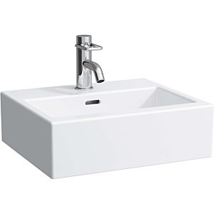 LAUFEN Living City Cloakroom basin 8154320001041 45 x 38 cm, white, with overflow, 2000 tap hole