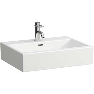 LAUFEN Living City lavabo 8174340001091 60 x 46 cm, poncé, blanc , sans trou pour robinet