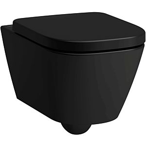 Laufen Meda WC suspendu H8201107160001 36x54cm, sans rebord, noir mat