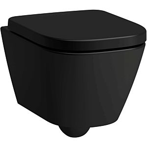 Laufen Meda WC suspendu H8201137160001 36x49cm, sans rebord, noir mat