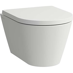 LAUFEN Kartell Wand-Tiefspül-WC H8203337570001 weiß matt, spülrandlos, Form innen rund