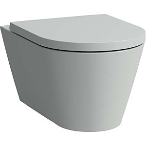 LAUFEN Kartell Wand-Tiefspül-WC H8203377590001 grau matt, spülrandlos, Form innen rund
