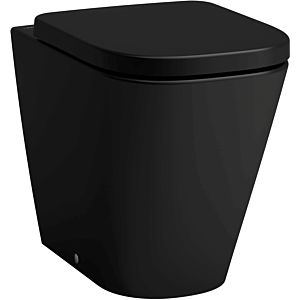Laufen Meda floor-standing toilet H8231117160001 36x54cm, rimless, matt black