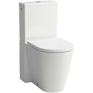 LAUFEN Kartell Stand-Tiefspül-WC H8243374000001 weiß LCC, spülrandlos, für Kombination, Form innen rund