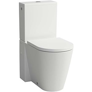 LAUFEN Kartell Stand-Tiefspül-WC H8243377570001 weiß matt, spülrandlos, für Kombination, Form innen rund