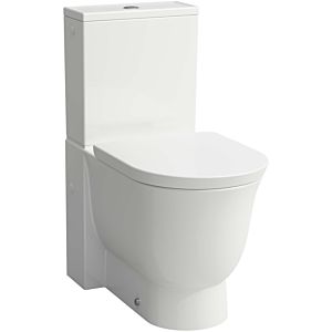 LAUFEN The new classic Stand-WC-Kombination H8248587570001 37x70cm, spülrandlos, weiß matt