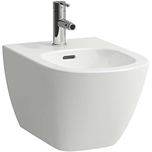 Laufen Lua wall Bidet H8300810003021 with overflow, 2000 tap hole, white