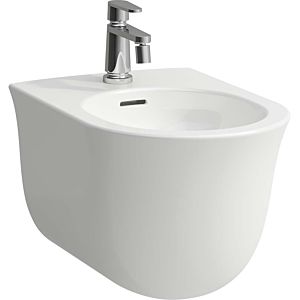LAUFEN The new classic wall Bidet H8308517573021 37x53cm, tap hole, without side hole for water connection, matt white
