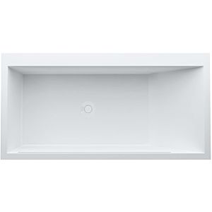LAUFEN Kartell Einbau-Badewanne H2243310006161 170 x 86 cm, Ecke links, mit LED-Beleuchtung, weiß