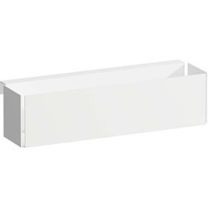 LAUFEN Ino storage compartment H4954110301701 30.5x8x9cm, aluminum, for drawer, matt white