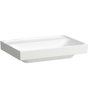 Laufen Meda lavabo H8101140001121 65x46cm, à encastrer, sans trop-plein, sans trou pour robinetterie, blanc