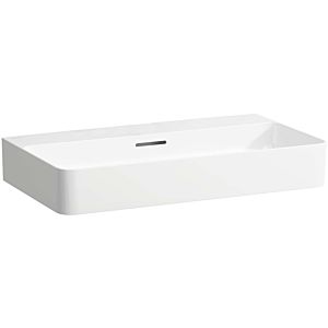 LAUFEN VAL top washbasin 8162850001091 75x42cm, without tap hole, with overlap, sapphire ceramic