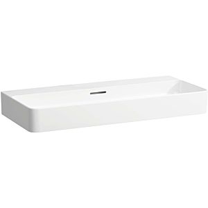 LAUFEN VAL washbasin 8102870001091, 95x42cm, without tap hole, with overflow, sapphire ceramic