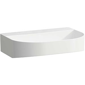 LAUFEN Sonar lavabo H8103427571421 sous, sans trop - plein, sans trou de coulée, blanc mat
