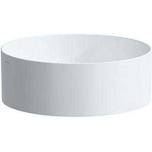 LAUFEN Living Square washbasin bowl 8114354001121, LCC, 38x38cm, without overflow and tap hole, sapphire ceramic