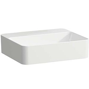 Laufen Val lavabo H8122800001421 45x38cm, blanc , sans trop-plein, sans trou pour robinet