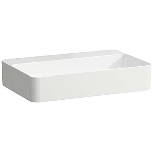 Laufen Val vasque H8122857571421 60x40cm, blanc mat, sans trop-plein, sans trou pour robinet