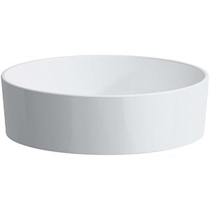 LAUFEN vasque vasque Kartell 8123310001121 42x42x13,5cm, blanc , sans trop-plein, céramique saphir