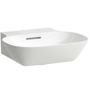 LAUFEN INO Cloakroom basin 8153010001091, 45x41cm, without tap hole, with overflow, sapphire ceramic