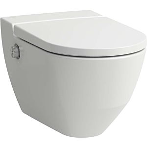 LAUFEN Cleanet douche vasque navia WC H8206014000001 sans rebord, 37x58cm, blanc LCC