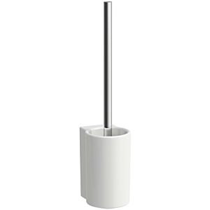 LAUFEN Val WC-Bürstengarnitur H8722820000001 mit Bürste, 15x10x36cm, weiß