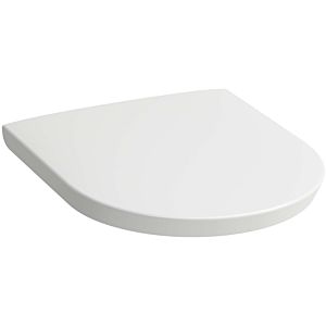 LAUFEN Le nouveau siège WC H8918517570001 blanc mat, housse avec fermeture amortie, amovible
