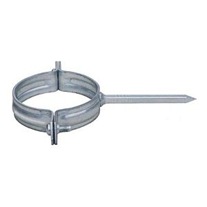 Loro Loro -x pipe clamp 00990.040X DN 40, hot-dip galvanized steel, with Loro Loro