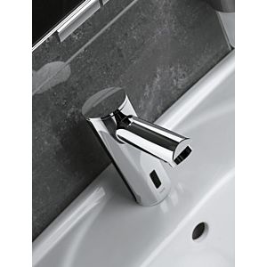 Mepa Sanicontrol faucet 718856 Infrared, chrome-plated, for cold/warm water, battery operation
