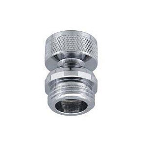 Neoperl faucet attachment ball joint 06310011 chrome-plated, IT 1/2&quot;xAG 1/2&quot;, for showers